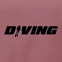 Diving nápis potápěč