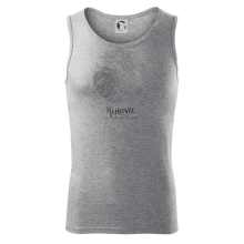 Klínovec - vrstevnice v kruhu