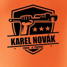 Instalatér - Erb vlastní nápis