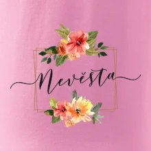 Nevěsta čtverec oranžový