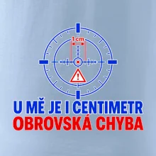 Geodet i centimetr je obrovská chyba