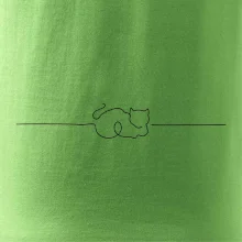 Kočka linka kreslená