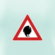 Dopravní značka - krocan