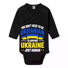 You don't need to be Ukrainian to support Ukraine just human