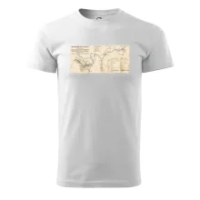 Mapa Báňské dráhy z Moravské Ostravy do Doubravy