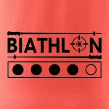 Biathlon terč a hůlky