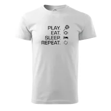 Play eat sleep repeat padel