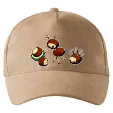 Kaštanová zvířátka - v řadě