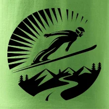 Skokan černý v kruhu