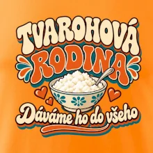 Tvarohová rodina dává tvaroh do všeho