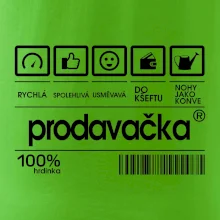 Čárový kód - Prodavačka