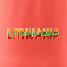 Lithuania - nápis vlajka