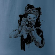 Fotograf kreslený tužkou