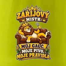 Záříjový mistr -  můj gauč, moje pivo, moje pravidla