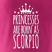 Princesses are born as Scorpio - Štír