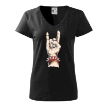 Rocková ruka s náramkem