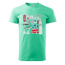 Velká Británie - kreslené ikonky