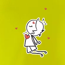 Párový motiv - panáček a magnet