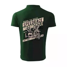 Speedrace motrcycle half mile