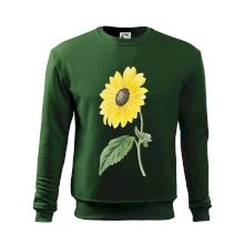 Slunečnice otočená