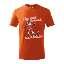 Moje první dovolená na horách hnědá  liška