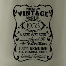 Vintage Etiketa - 1953