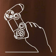 Herní ovladač jedním tahem