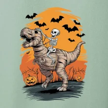 Halloween - dinosaurus a kostra