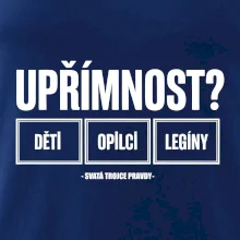 Upřímnost dětí opilci a legíny