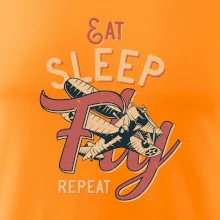 Eat Sleep Fly Repeat letadlo