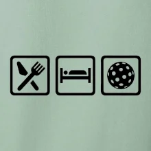 Eat sleep florbal v řadě