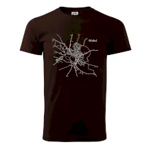 Černobílá mapa Blatná