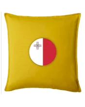 Vlajka Malta kulatá velká