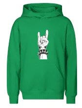 Rock ruka s náramkem