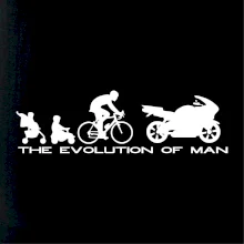 Evolution of man (supersport) Evolution of man (supersport)