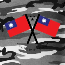 In love with Taiwan - vlajky