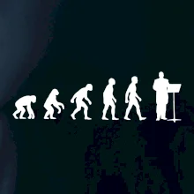 Evoluce sbormistr zepředu