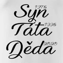 Syn, táta děda - vaše ročníky