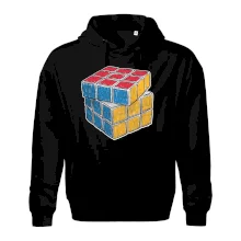 Rubikova kostka kreslená