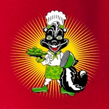 Skunk kuchař (Pecka design)