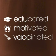 Educated motivated vaccinated