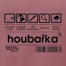 Čárový kód - Houbařka