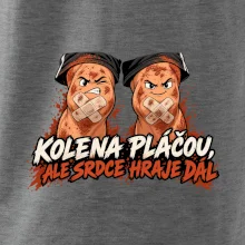 Nohejbal kolena pláčou srdce hraje