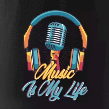 Music is my life sluchátka