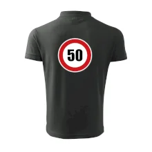 Dopravní značka - omezení rychlosti 50