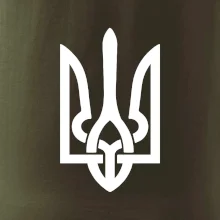 Ukrajina trojzubec velký