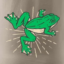 Žába zelená kreslená