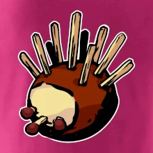 Kaštanový ježeček - prso