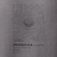 Milešovka - vrstevnice v obdélníku