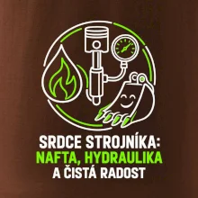 Srdce strojníka nafta hydraulika a radost